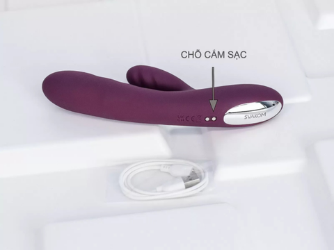 Máy Massage Điểm G Rung Thụt Svakom Avery Hàng USA