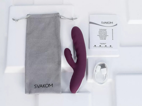 Máy Massage Điểm G Rung Thụt Svakom Avery Hàng USA