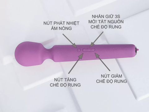 Máy Massage Svakom Emma Neo 2 Cao Cấp Điều Khiển App Nhập Khẩu USA