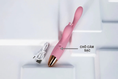 Máy Massage Có Nhánh Nhỏ Gọn Nhiều Chế Độ Rung Tỏa Nhiệt