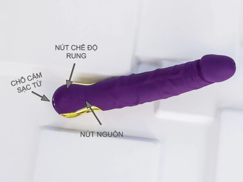 Dương Vật Giả Jump-O Rung Kích Thích Điểm G