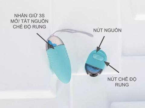 Trứng Rung Spark Of Love Điều Khiển Từ Xa