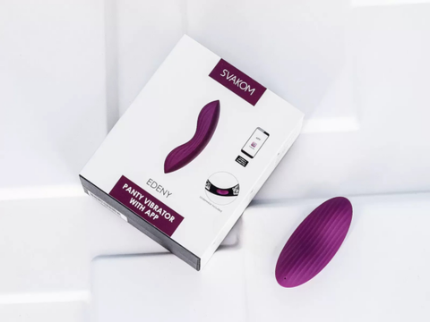 Máy Rung Âm Đạo Svakom Edeny Siêu Mềm Điều Khiển App Kèm quần lót