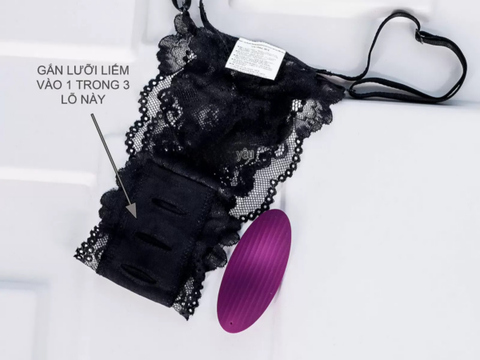 Máy Rung Âm Đạo Svakom Edeny Siêu Mềm Điều Khiển App Kèm quần lót