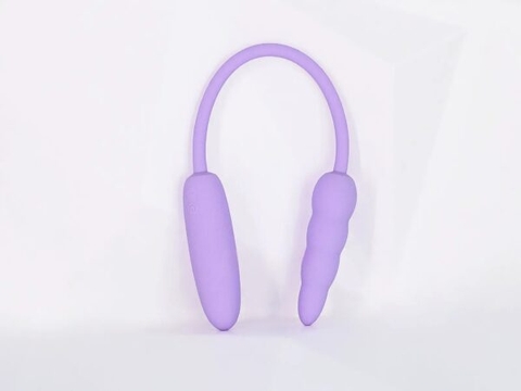 Trứng Rung Sạc Nhỏ Gọn Kích Thích 2 Đầu Âm Đạo Và Hậu Môn