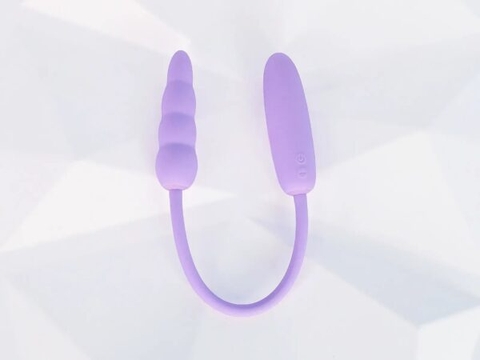 Trứng Rung Sạc Nhỏ Gọn Kích Thích 2 Đầu Âm Đạo Và Hậu Môn