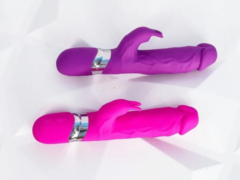 Dương Vật Giả Cầm Tay Đa Năng Có Nhánh Tai Thỏ