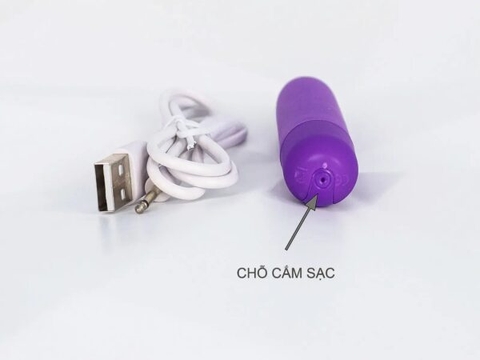 Trứng Rung Mini Siêu Mạnh 10 Chế Độ Tiện Lợi