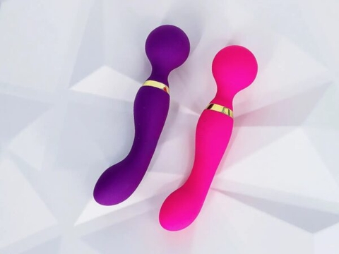 Máy Massage Stick Hai Đầu Rung Kích Thích Điểm G Mạnh Mẽ
