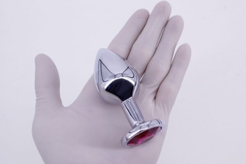 Đồ Chơi Kích Hậu Inox Pha Lê Cao Cấp