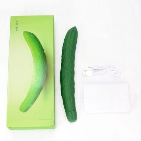 [ THANH LÝ BỎ MẪU]Dương Vật Giả Massage Điểm G Ngụy Trang Dưa Leo