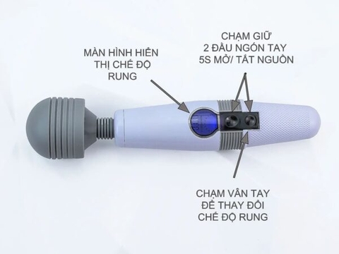 Máy Massage Điểm G Âm Đạo Louge 818 Rung 9 Chế Độ Cực Mạnh