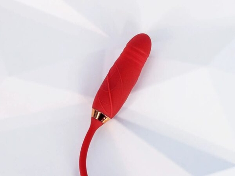 Trứng Rung Tình Yêu Hoa Hồng Hai Đầu – Lưỡi Liếm và Trứng Rung Thụt