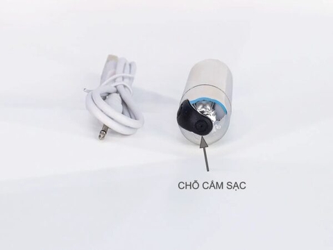 Trứng Rung Tình Yêu Viên Đạn Pin Sạc