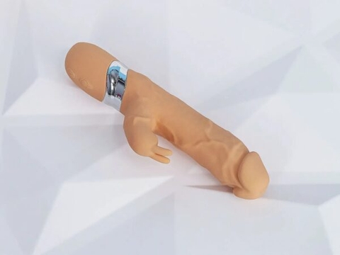 Máy Massage Có Nhánh Tai Thỏ Rung Điểm G Kích Thích