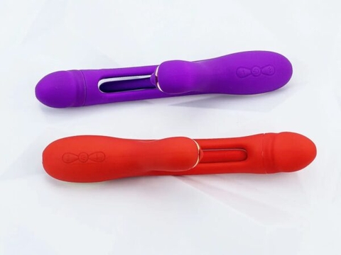 Máy Massage Lưỡi Liếm Đa Năng Kèm Nhánh Phụ Pin Sạc