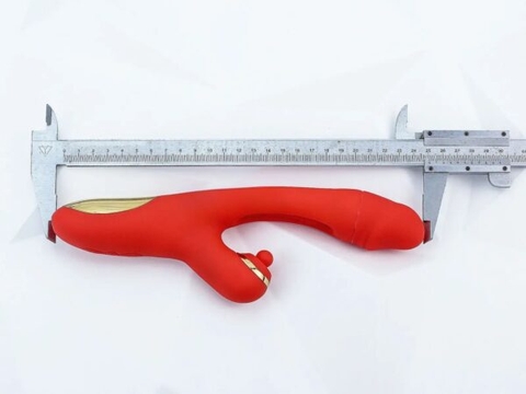 Máy Massage Lưỡi Liếm Đa Năng Kèm Nhánh Phụ Pin Sạc