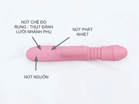 Dương Vật Giả Juai Rung Thụt, Tỏa Nhiệt Kèm Lưỡi Liếm 7 Chế Độ
