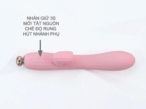 Máy Massage Emily Rung Hút Điểm G 10 Chế Độ Mạnh Mẽ