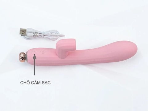 Máy Massage Emily Rung Hút Điểm G 10 Chế Độ Mạnh Mẽ