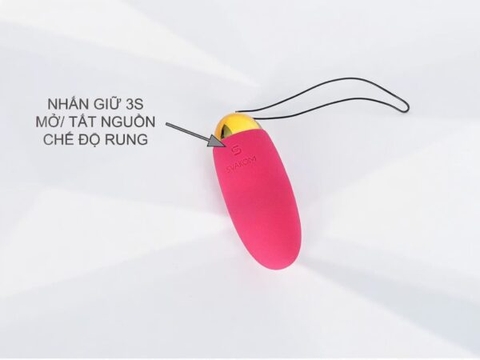 Trứng Rung Svakom ELVA 6 Chế Độ Rung Điều Khiển Từ Xa