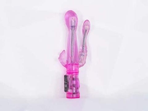 Dương Vật Giả Đa Năng Intimate Tease 3 Nhánh Rung Kích Thích