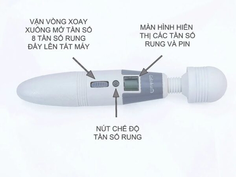 Máy Massage Galakuin Kích Thích Điểm G 8 Chế Độ