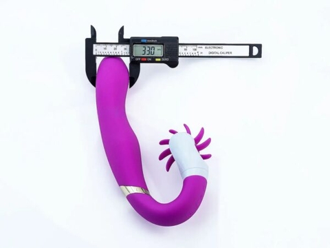 Lưỡi Liếm Rung Xoay 2 Đầu Đa Năng 12 Chế Độ