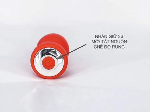 Kích Hậu Plug Rung Kích Thích Kèm Điều Khiển Từ Xa