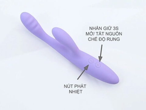 Máy Massage Điểm G Svakom CiCi+2 Tỏa Nhiệt Kèm Nhánh Phụ