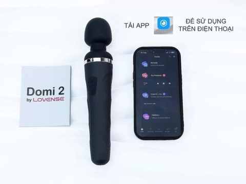 Chày Rung Massage Lovense Domi 2 Cao Cấp Thỏa Mãn Không Giới Hạn