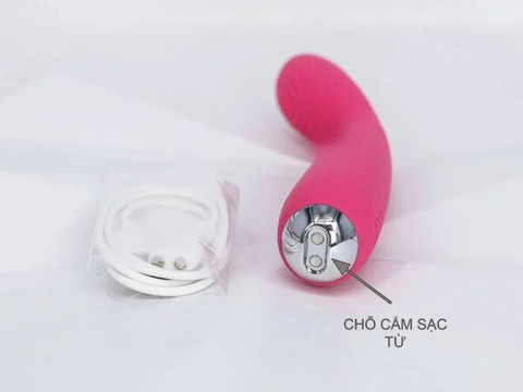 Ngón Tay Massage Điểm G Svakom Iris Cao Câp Rung Nhiều Chế Độ Hàng USA