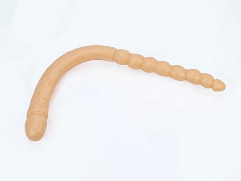 Dương Vật Giả 2 Đầu Kèm Kích Hậu Chuỗi Hạt