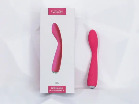 Ngón Tay Massage Điểm G Svakom Iris Cao Câp Rung Nhiều Chế Độ Hàng USA