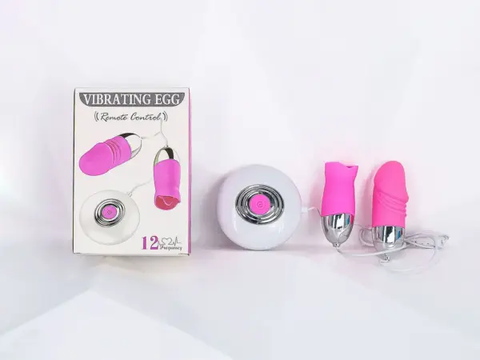 Trứng Rung 2 Đầu Mạnh Mẽ – Lưỡi Liếm Kèm Dương Vật