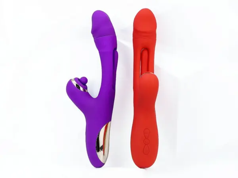 Máy Massage Lưỡi Liếm Đa Năng Kèm Nhánh Phụ Pin Sạc