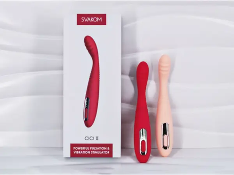 Svakom CiCi II Massage Điểm G Rung Thụt Hàng USA
