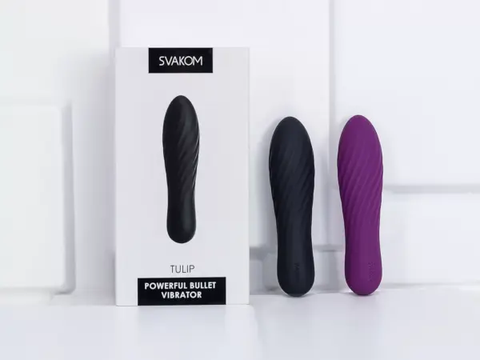 Trứng Rung Tình Yêu Svakom Tulip Pin Sạc Hàng USA