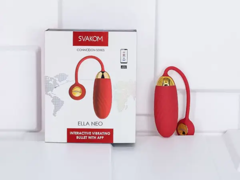 Trứng Rung Tình Yêu Svakom Ella Neo Điều Khiển Smartphone