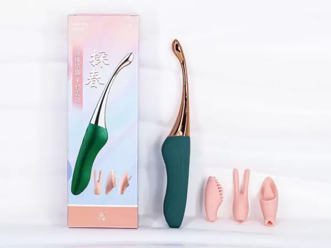 Máy Mát Xa Điểm G 3 Đầu Pin Sạc Nhỏ Gọn