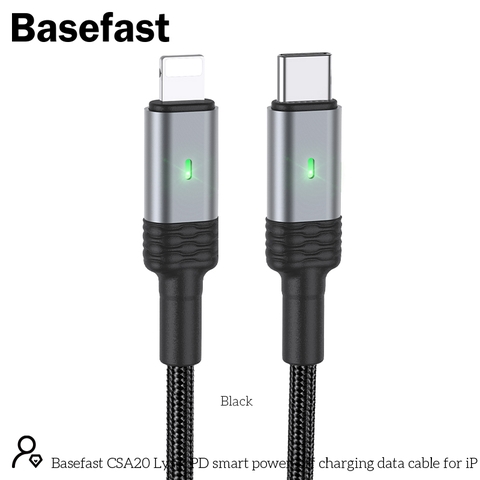 Basefast CSA20 - Cáp sạc 20W tự ngắt điện thông minh