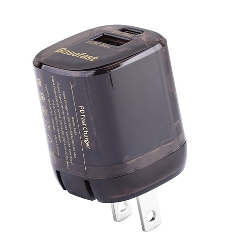 Củ sạc nhanh 22.5W 2 cổng U+C - Basefast S25