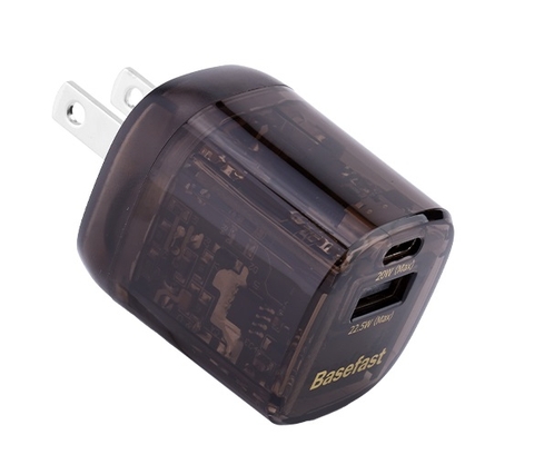 Củ sạc nhanh 22.5W 2 cổng U+C - Basefast S25