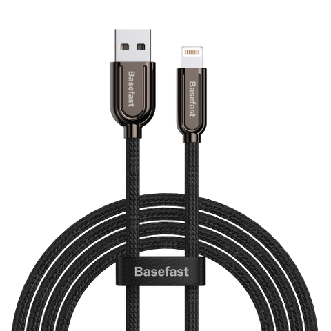 Dây sạc nhanh USB to Lightning 2.4A - Basefast VENUS SERI CS90i