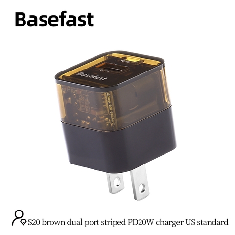 Củ sạc nhanh PD 20W 2 Cổng U+C - Basefast S20