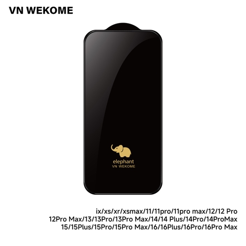 Kính cường lực cao cấp 6D chính hãng VNWEKOME dùng cho iPhone