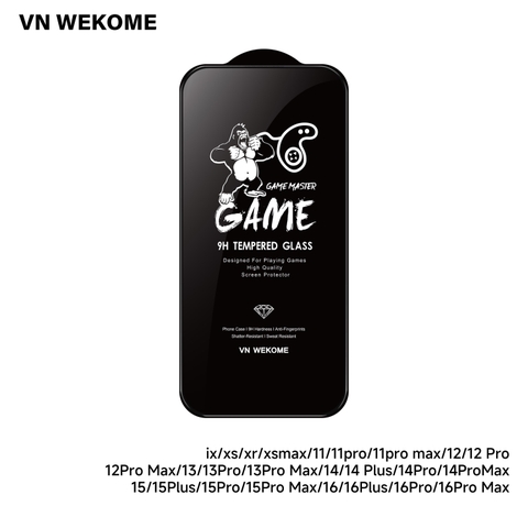 Kính cường lực Chống vân tay Chính hãng VNWEKOME cho iPhone