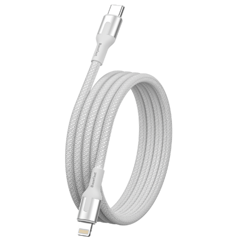 Cáp sạc nhanh PD27W C to Lightning dây bọc dù siêu bền -  Basefast CS81