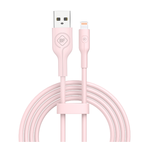 Cáp sạc nhanh Silicon 2.4A USB to Lightning -  Basefast MECURY SERI CS56i