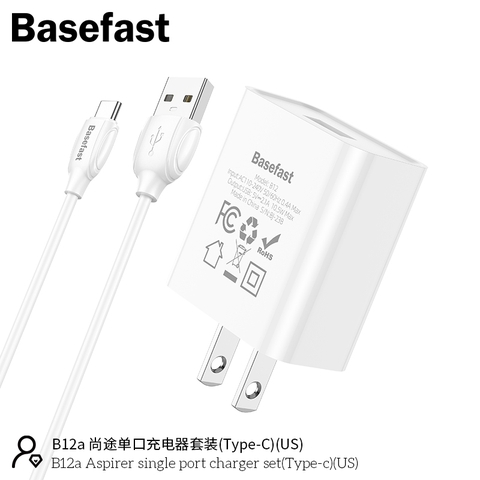 Basefast B12a - Bộ sạc nhanh Type-C 10.5W